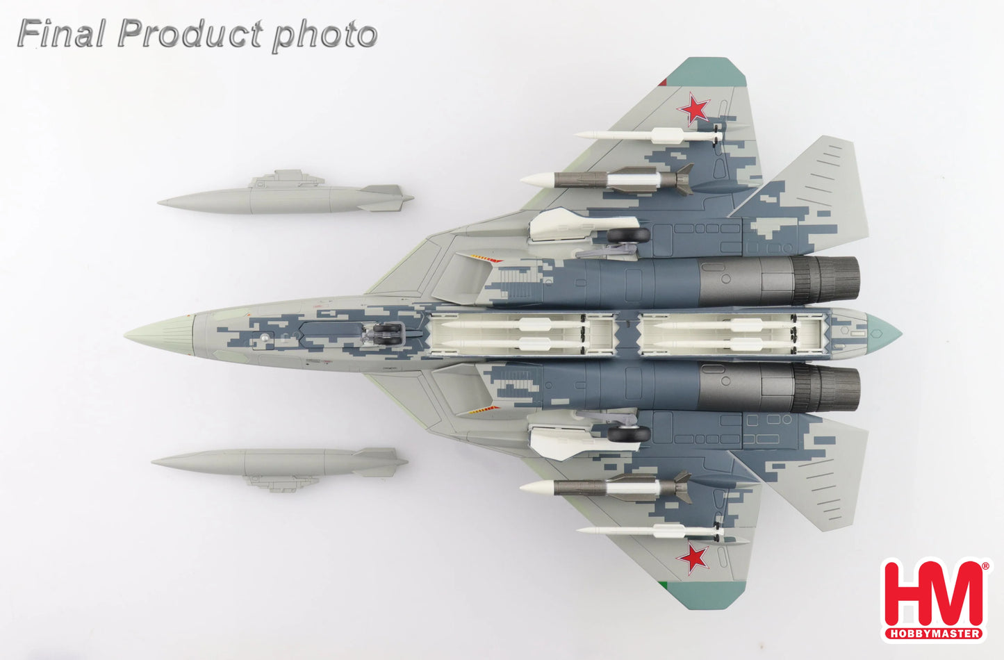 HOBBY MASTER SU-57 "ZHUHAI AIR SHOW 2024" 054 RUSSIAN AIR FORCE