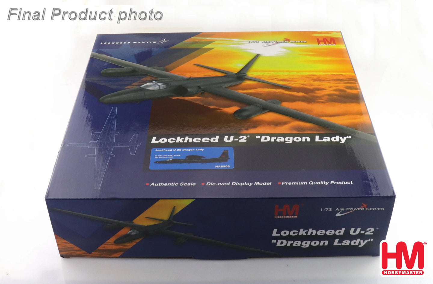 HOBBY MASTER U-2S DRAGON LADY 80-1083 99TH ERS /9TH RW RAF FAIRFORD 2021
