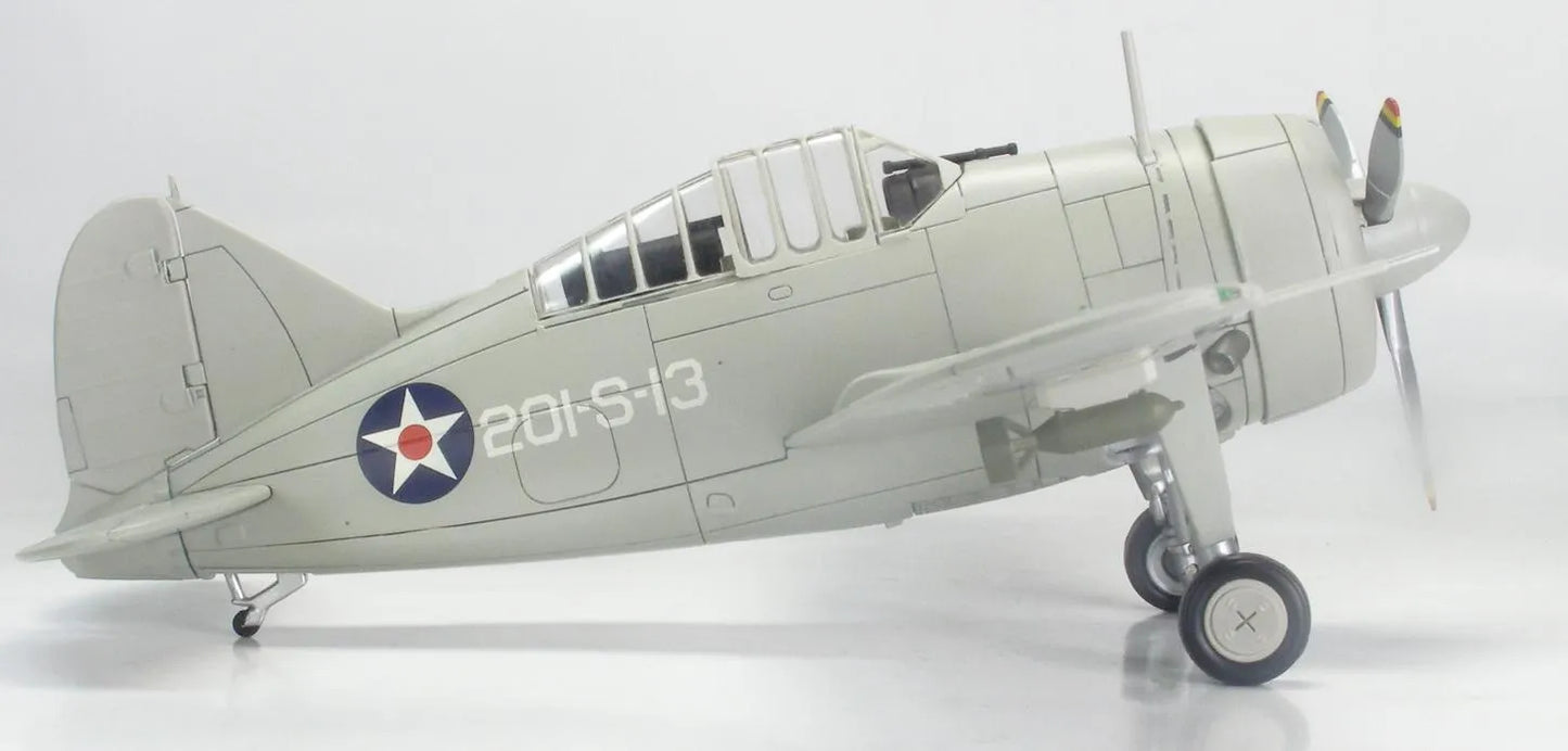 HOBBY MASTER USN BREWSTER F2-A2 BUFFALO VS-201