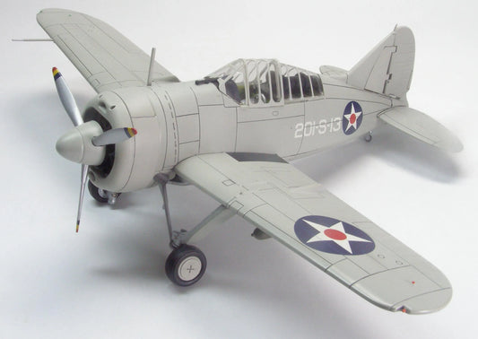 HOBBY MASTER USN BREWSTER F2-A2 BUFFALO VS-201