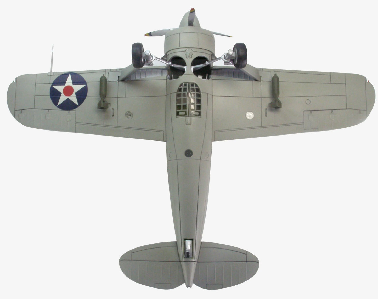 HOBBY MASTER USN BREWSTER F2-A2 BUFFALO VS-201