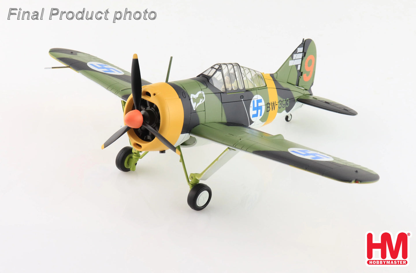 HOBBY MASTER F2A BUFFALO FINNISH AIR FORCE LT HANS WIND MARCH 1944