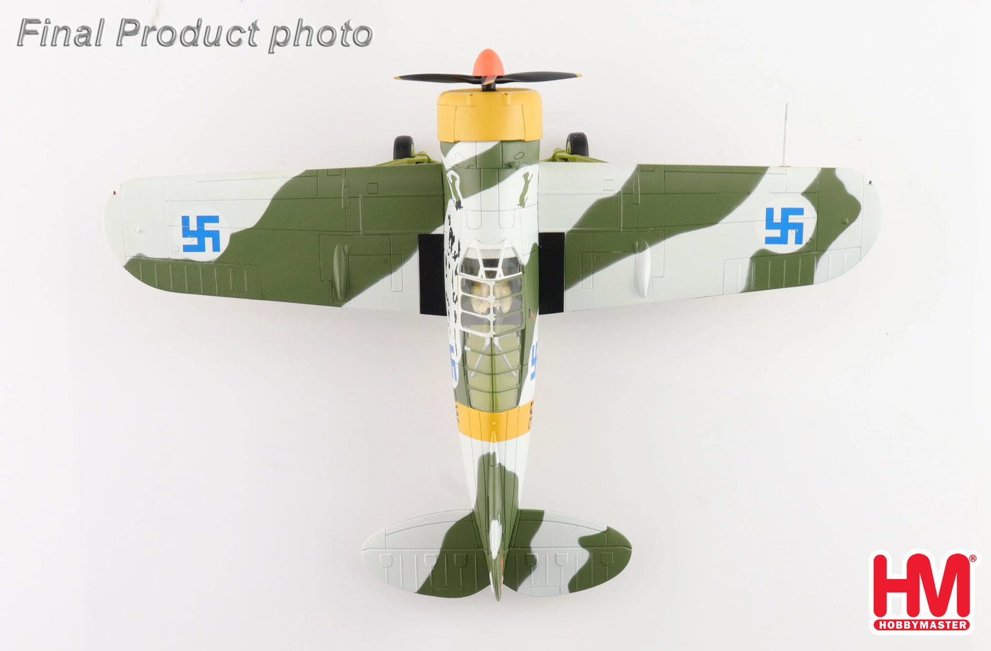 HOBBY MASTER BREWSTER MODEL 239 "BUFFALO" (WINTER SCHEME) BW364 3/LELV 24 "WO ILMARI JUUTILAINEN" 1942