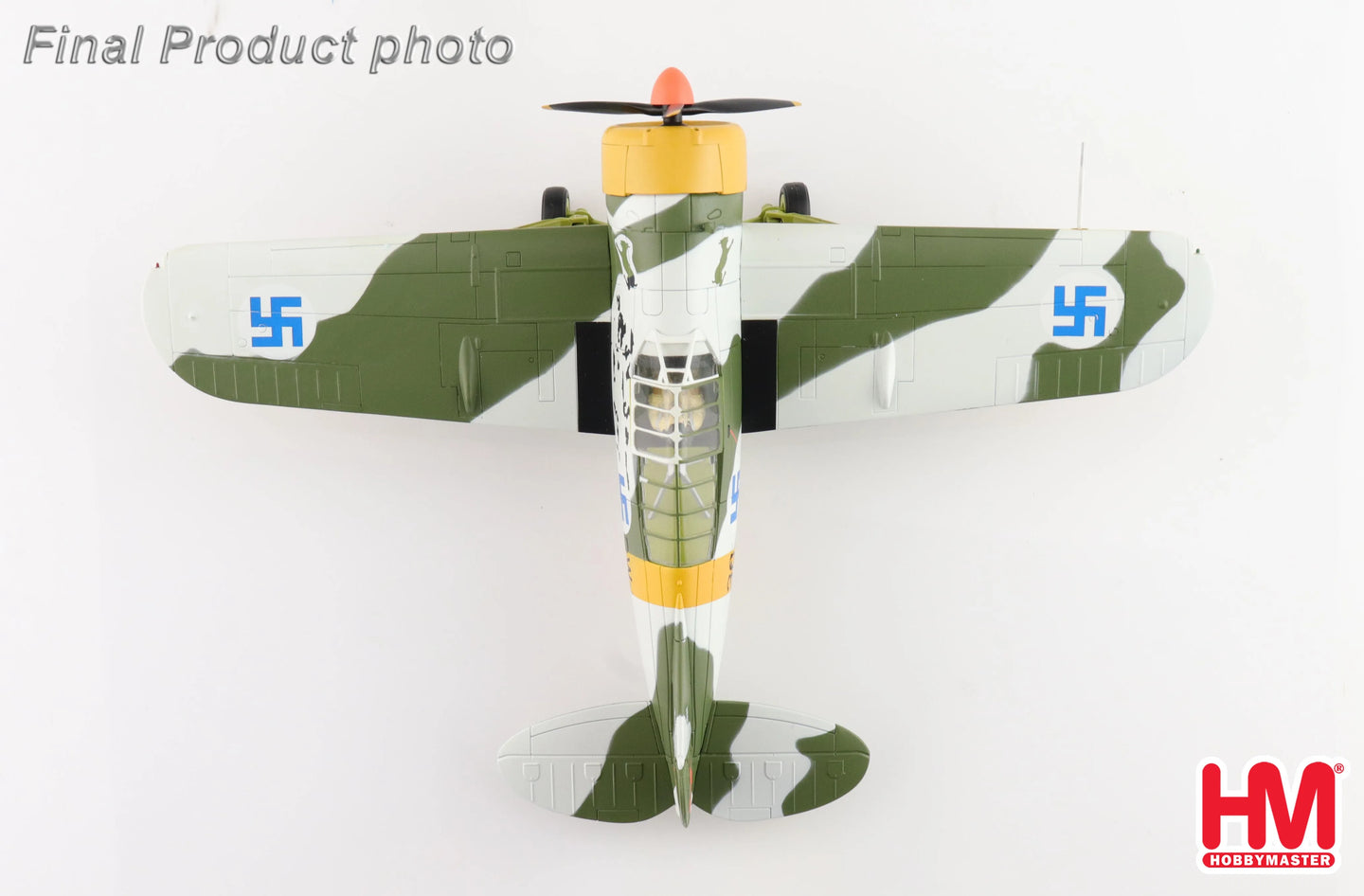 HOBBY MASTER BREWSTER MODEL 239 "BUFFALO" (WINTER SCHEME) BW364 3/LELV 24 "WO ILMARI JUUTILAINEN" 1942