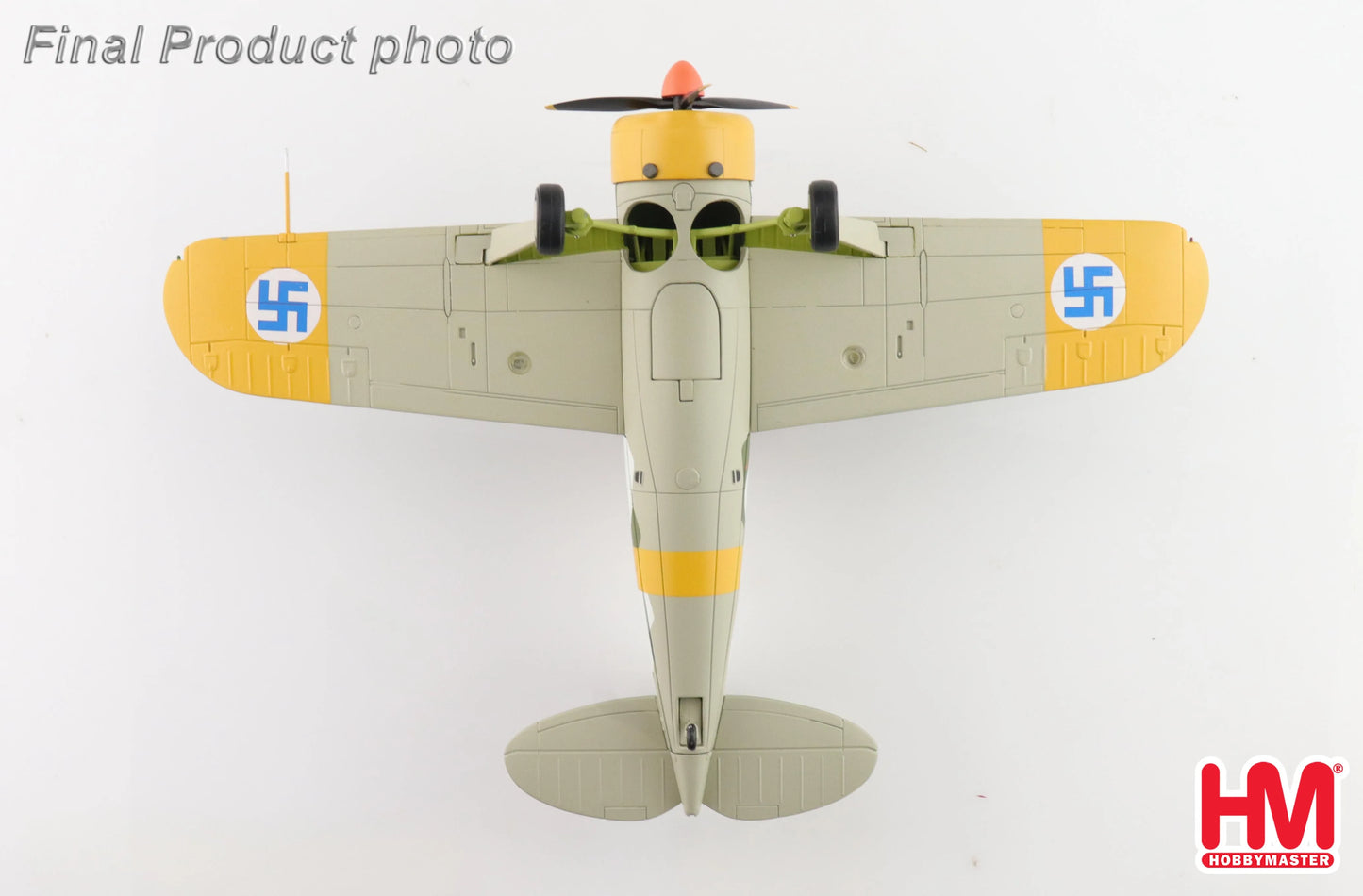 HOBBY MASTER BREWSTER MODEL 239 "BUFFALO" (WINTER SCHEME) BW364 3/LELV 24 "WO ILMARI JUUTILAINEN" 1942