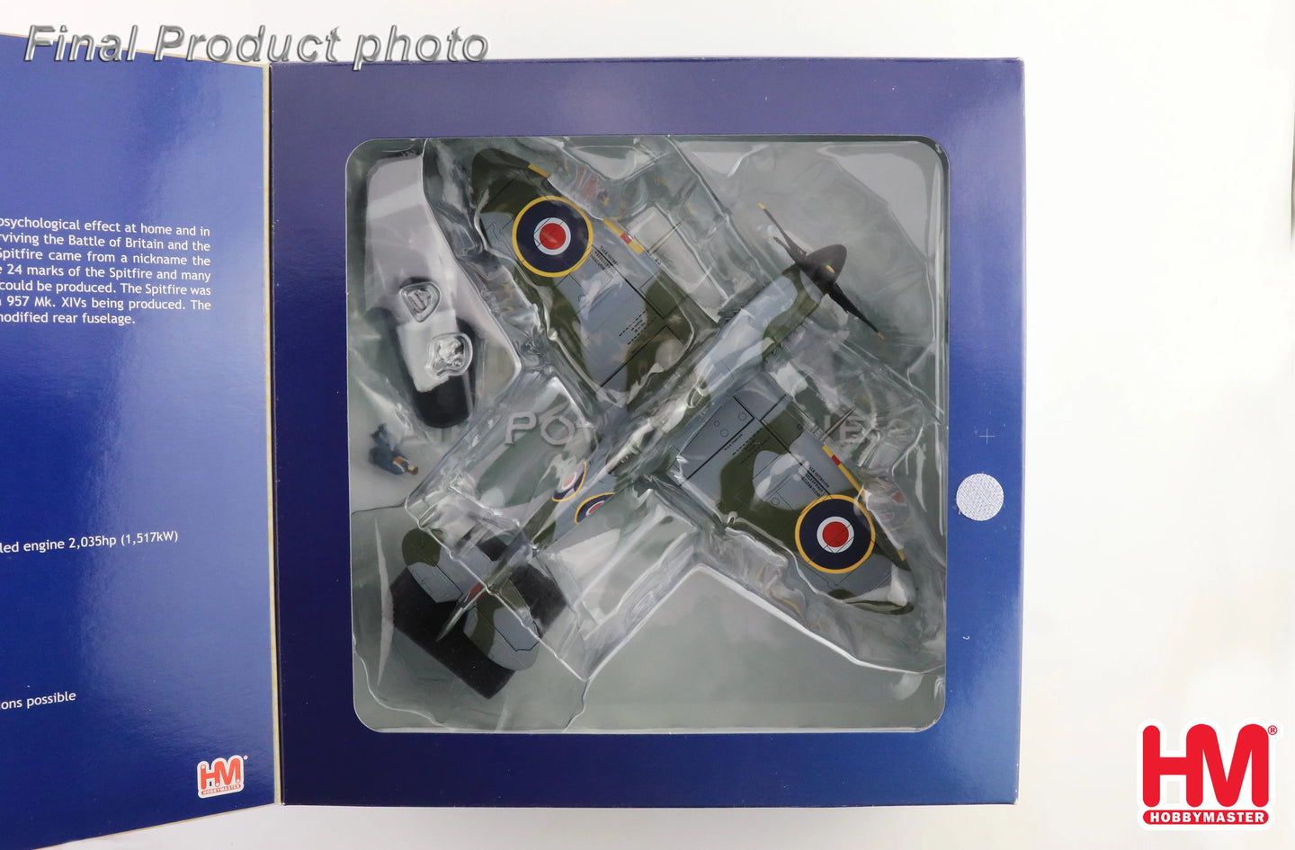 HOBBY MASTER SPITFIRE XIV MV257 J. E. JOHNSSON #125 WING JUNE 1945