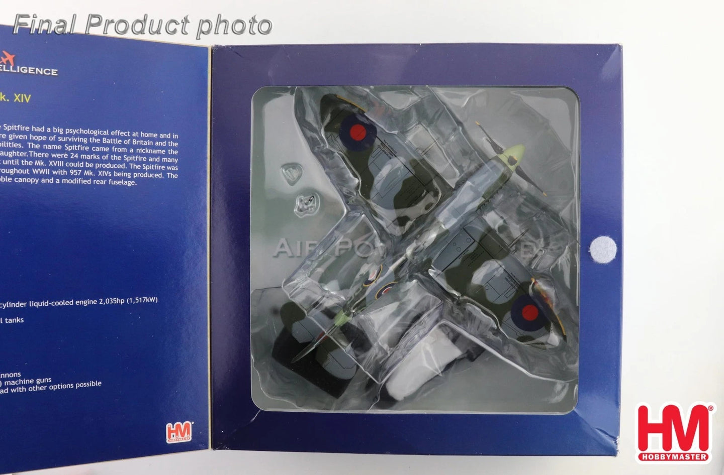 HOBBY MASTER SPITFIRE XIV RM787/CG COLIN GRAY LYMPNE OCT 1944