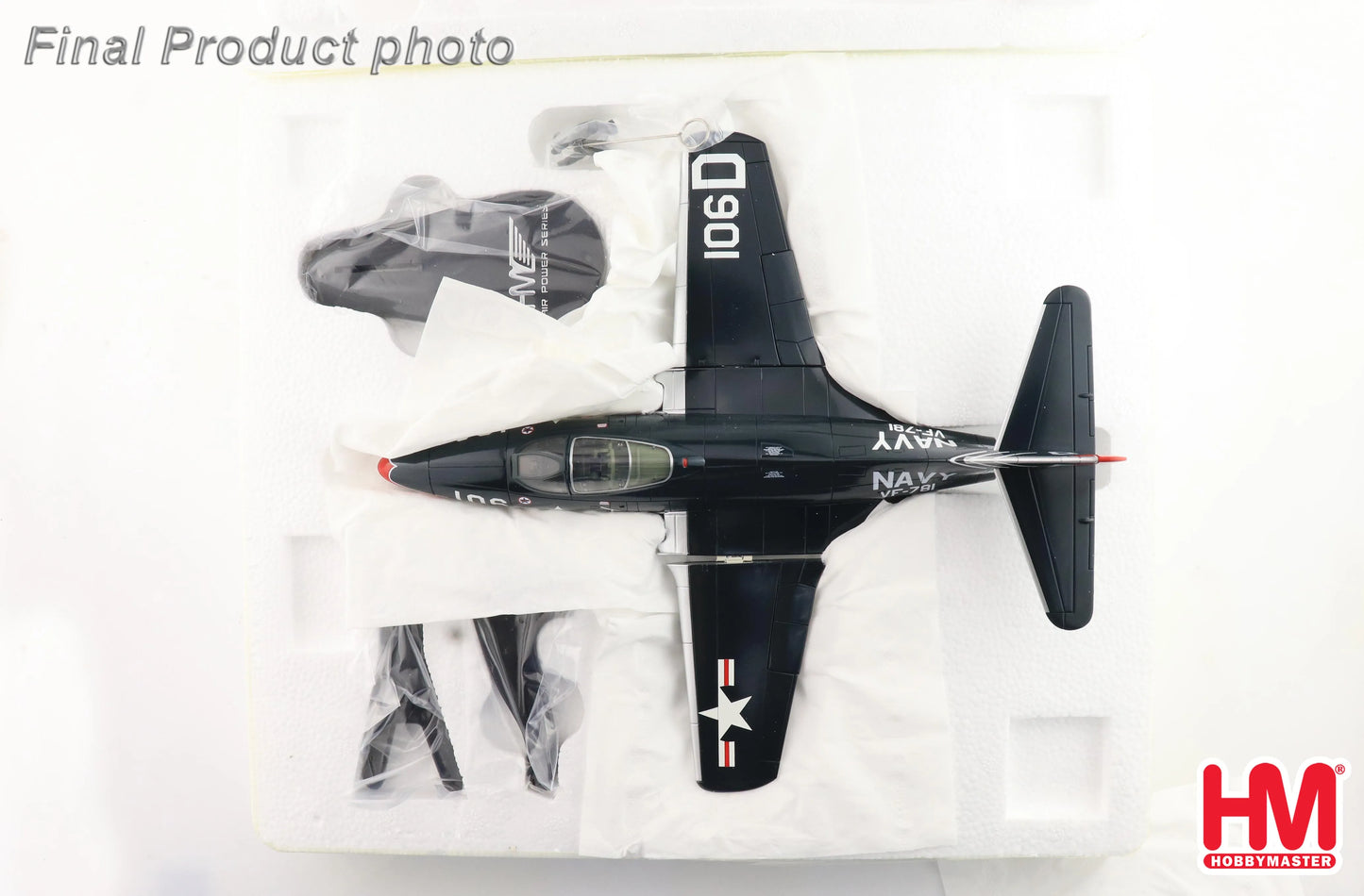 HOBBY MASTER F9F-5  US NAVY "MIG-15S KILLER" 125459 VF-781 FLOWN BY ROYCE WILLIAMS NOV 1952