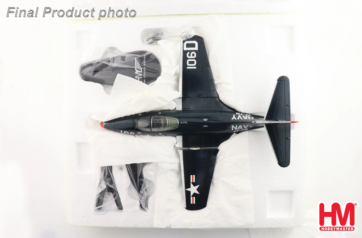 HOBBY MASTER F9F-5  US NAVY "MIG-15S KILLER" 125459 VF-781 FLOWN BY ROYCE WILLIAMS NOV 1952