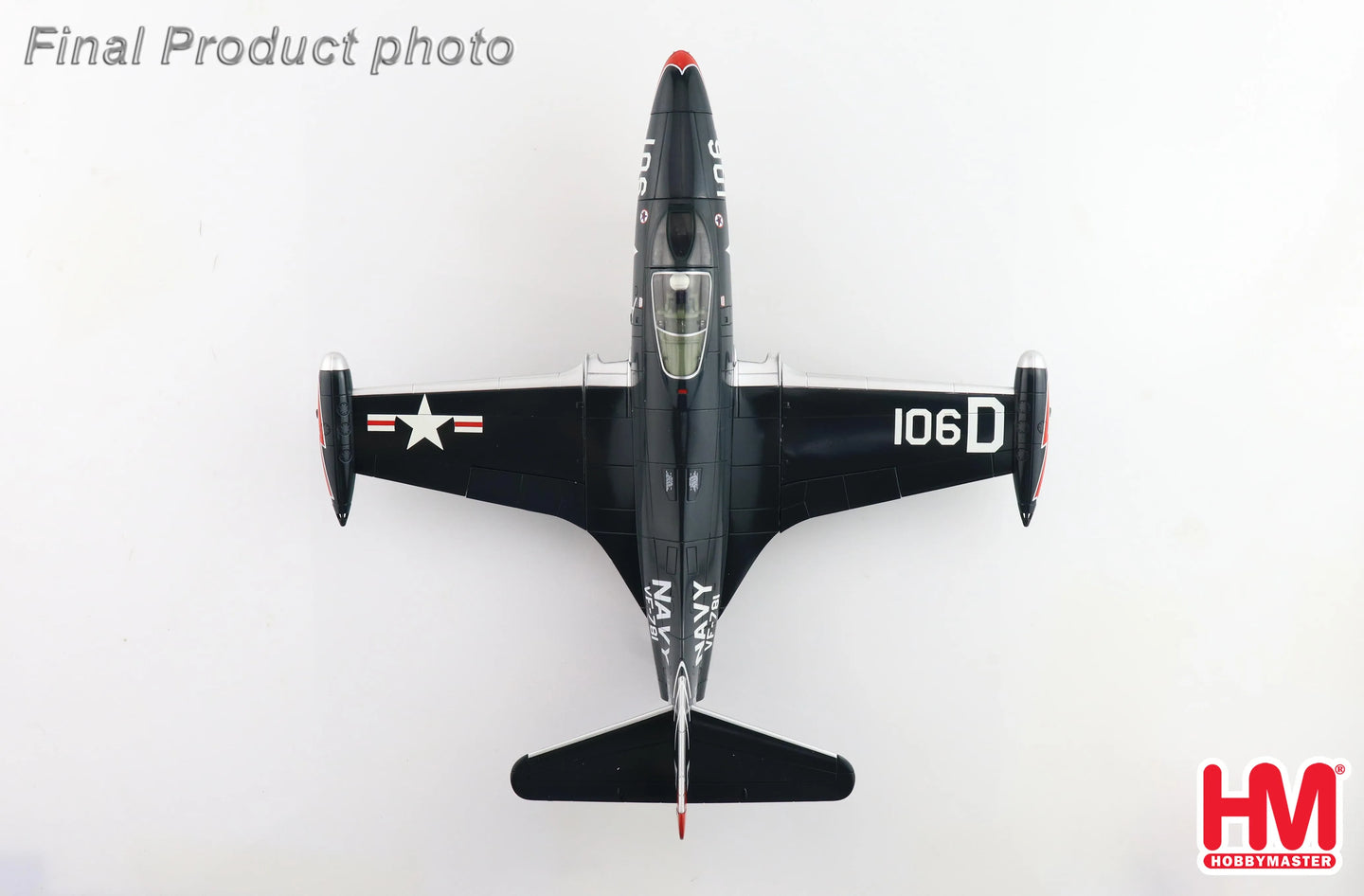 HOBBY MASTER F9F-5  US NAVY "MIG-15S KILLER" 125459 VF-781 FLOWN BY ROYCE WILLIAMS NOV 1952