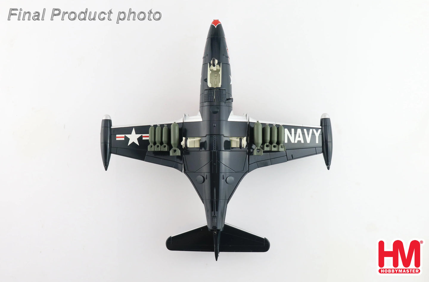 HOBBY MASTER F9F-5  US NAVY "MIG-15S KILLER" 125459 VF-781 FLOWN BY ROYCE WILLIAMS NOV 1952