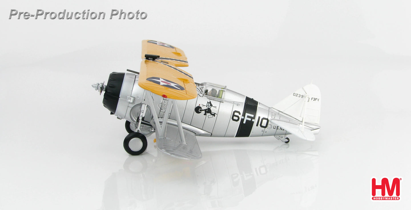 HOBBY MASTER GRUMMAN F3F-1 USN VF-7 BLUE BURGLAR WASPS