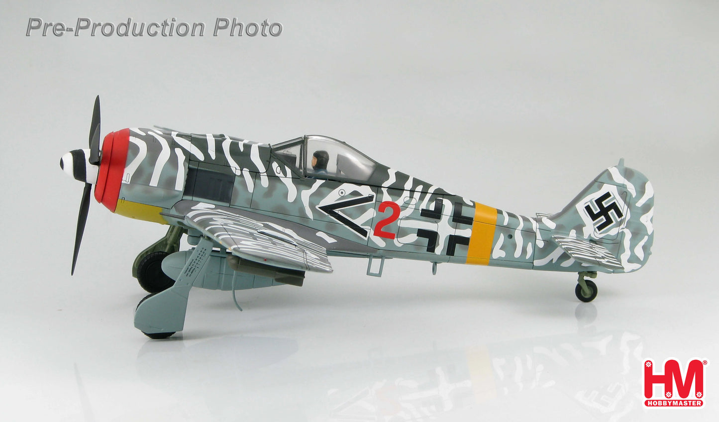 HOBBY MASTER FW-190  F-8 I./SG 2 1945 (WINTER SCHEME)