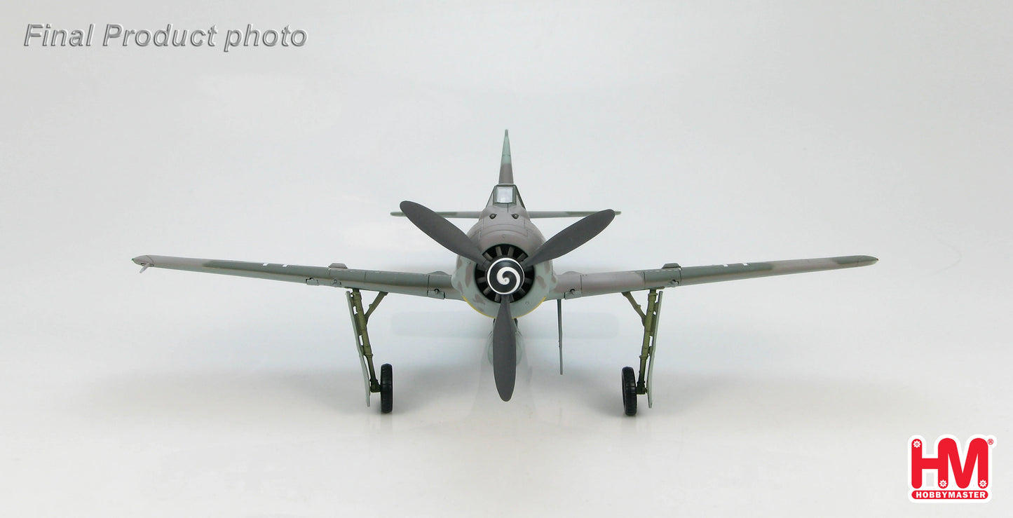 HOBBY MASTER FW190A GRUNHERZ "RED 1" HANS DORTENMANN