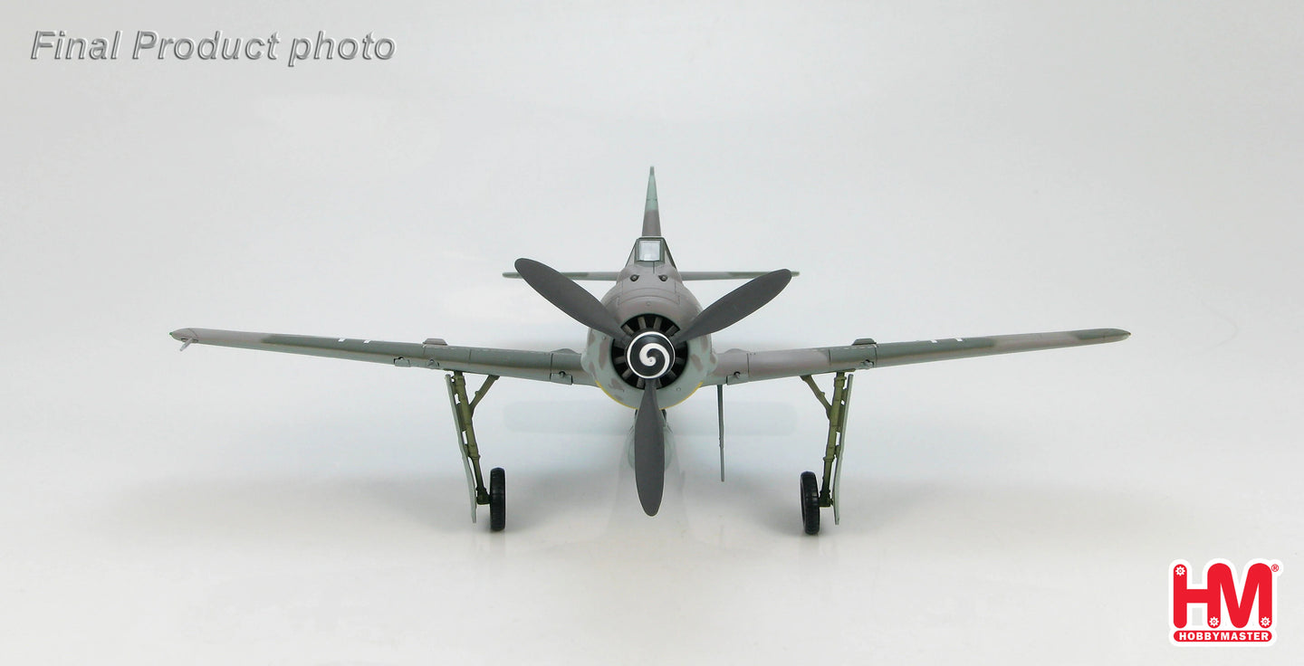 HOBBY MASTER FW190A GRUNHERZ "RED 1" HANS DORTENMANN