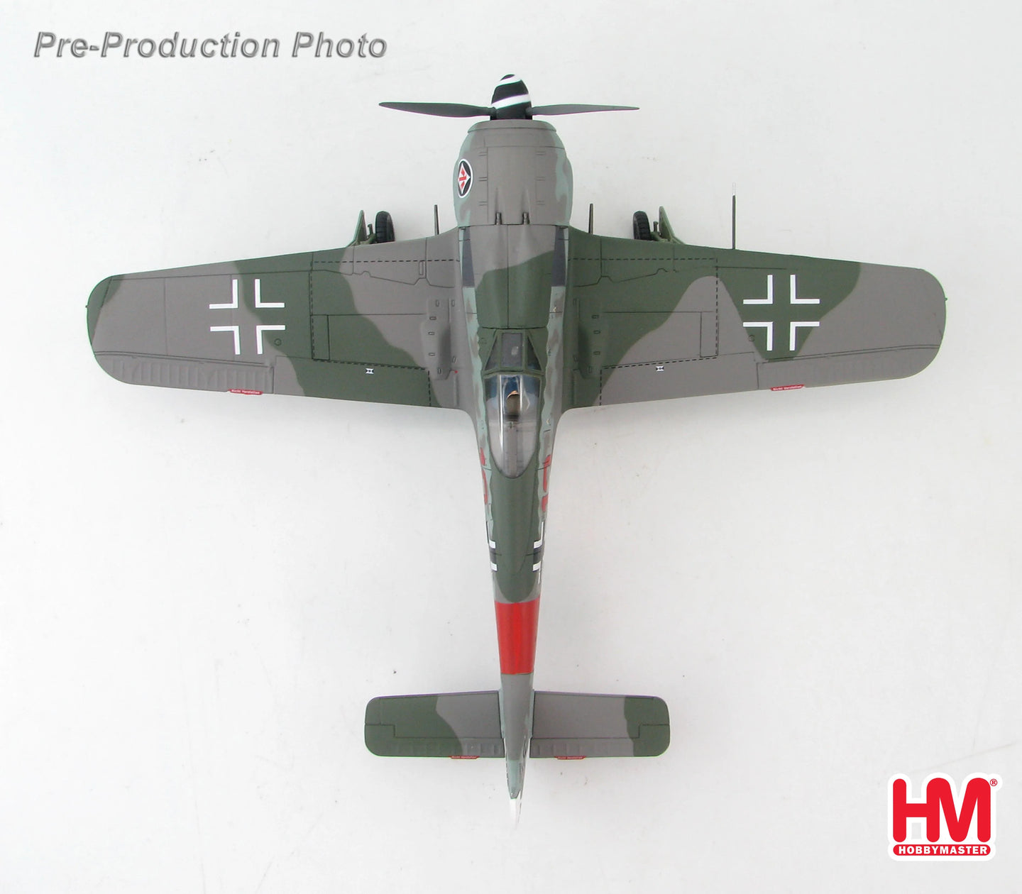HOBBY MASTER FW 190A  "RED 13" HEINZ BAR GERMANY 1944