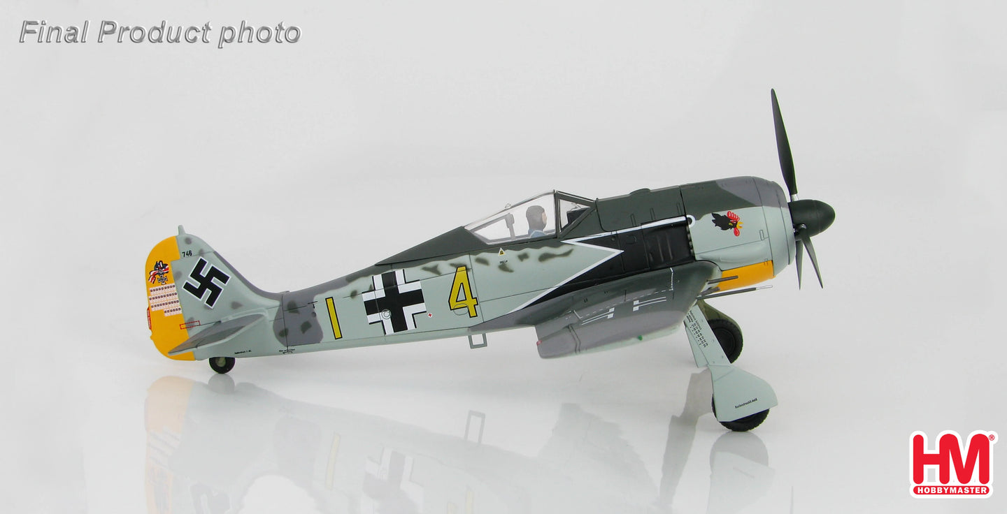 HOBBY MASTER FW 190A 9./JG 2 SIEGFRIED SCHNELL 1943