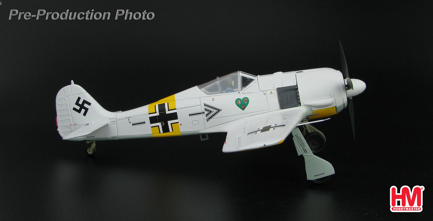 HOBBY MASTER FW190A LUFTWAFFE GRUNHERZ HANS TRAUTLOFT