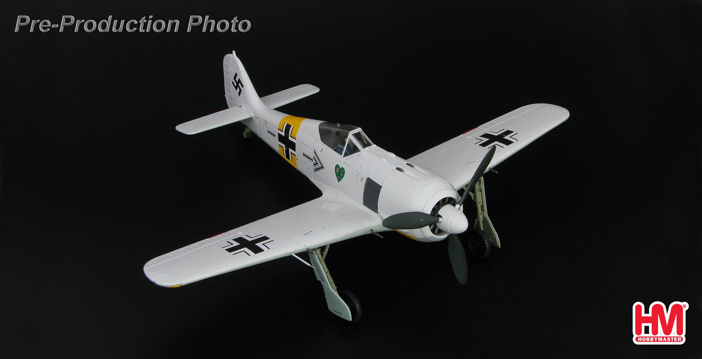 HOBBY MASTER FW190A LUFTWAFFE GRUNHERZ HANS TRAUTLOFT