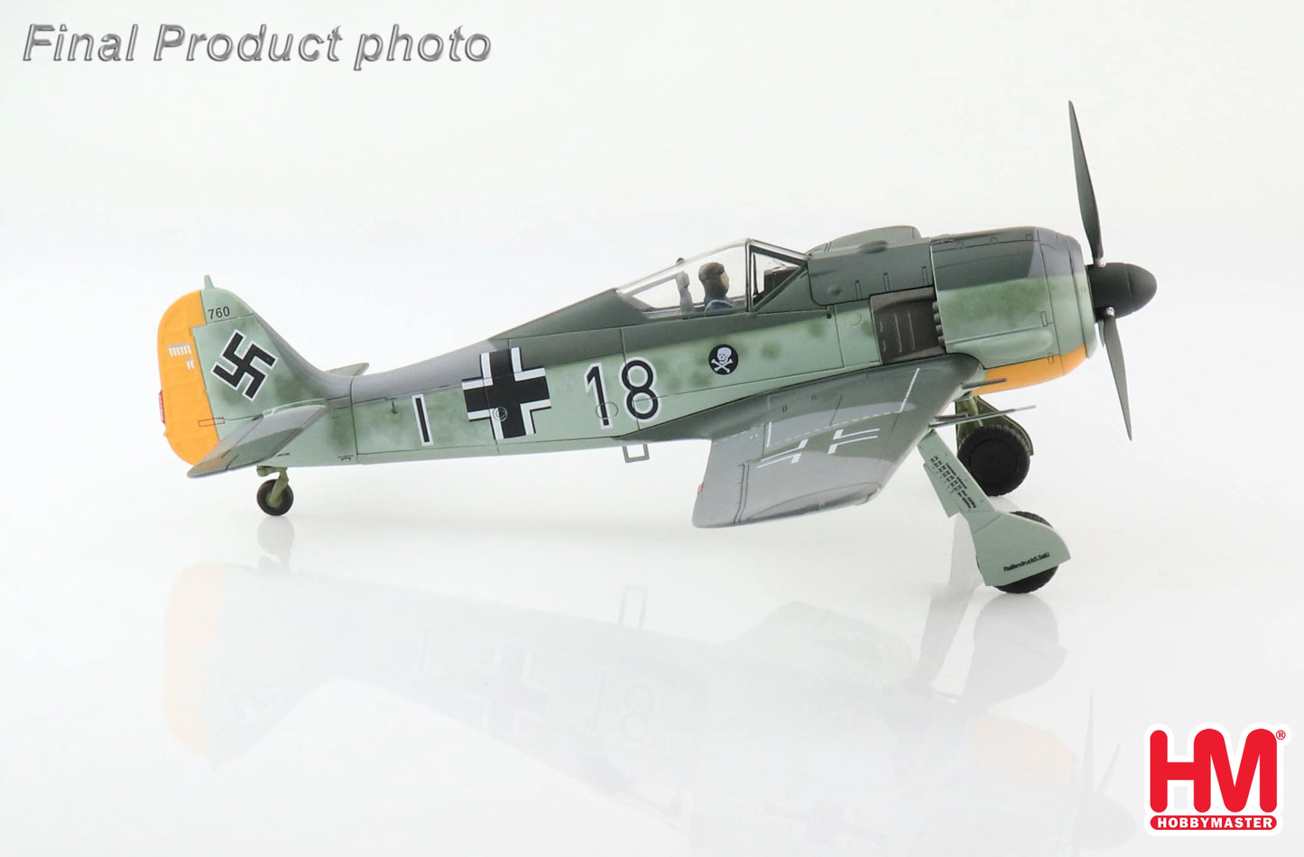 HOBBY MASTER FW190A-4 FLOWN BY FW.R.EISELE 8/JG 2 BREST-GUIPAVAS FRANCE 1943