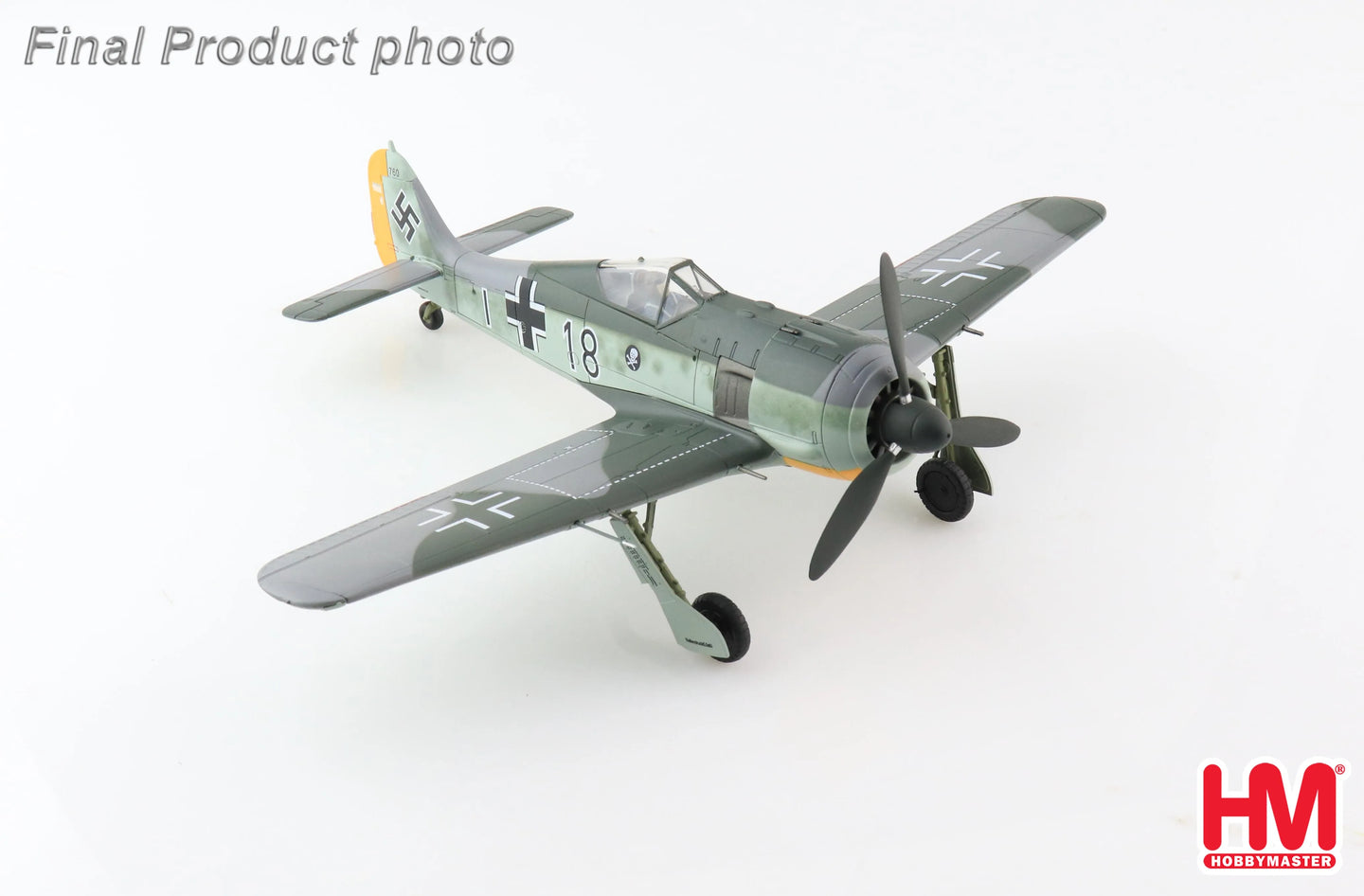 HOBBY MASTER FW190A-4 FLOWN BY FW.R.EISELE 8/JG 2 BREST-GUIPAVAS FRANCE 1943