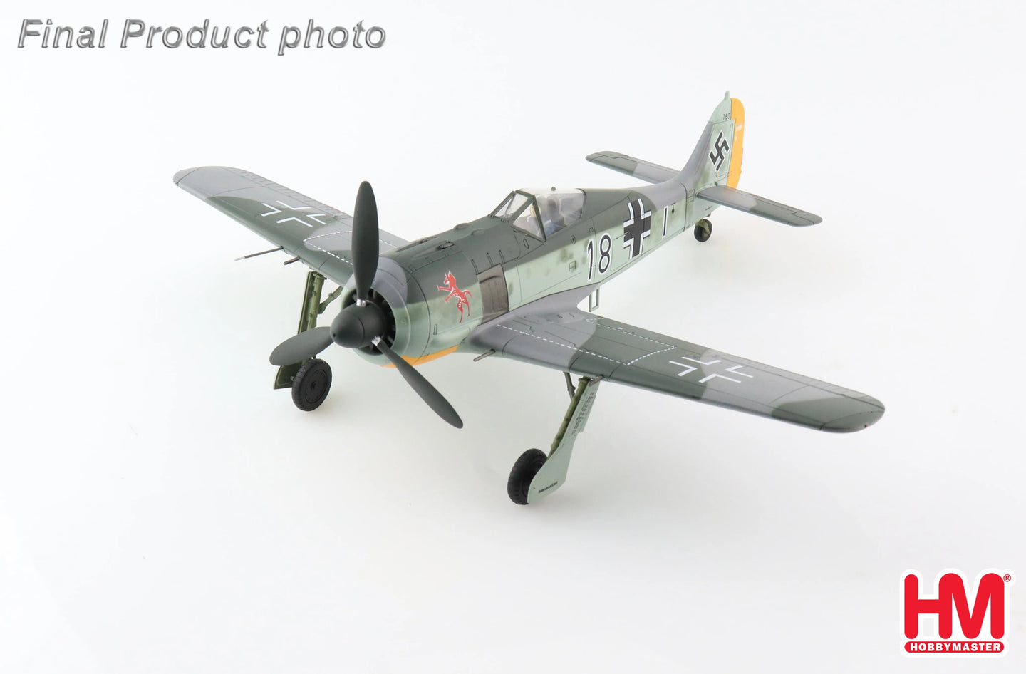 HOBBY MASTER FW190A-4 FLOWN BY FW.R.EISELE 8/JG 2 BREST-GUIPAVAS FRANCE 1943
