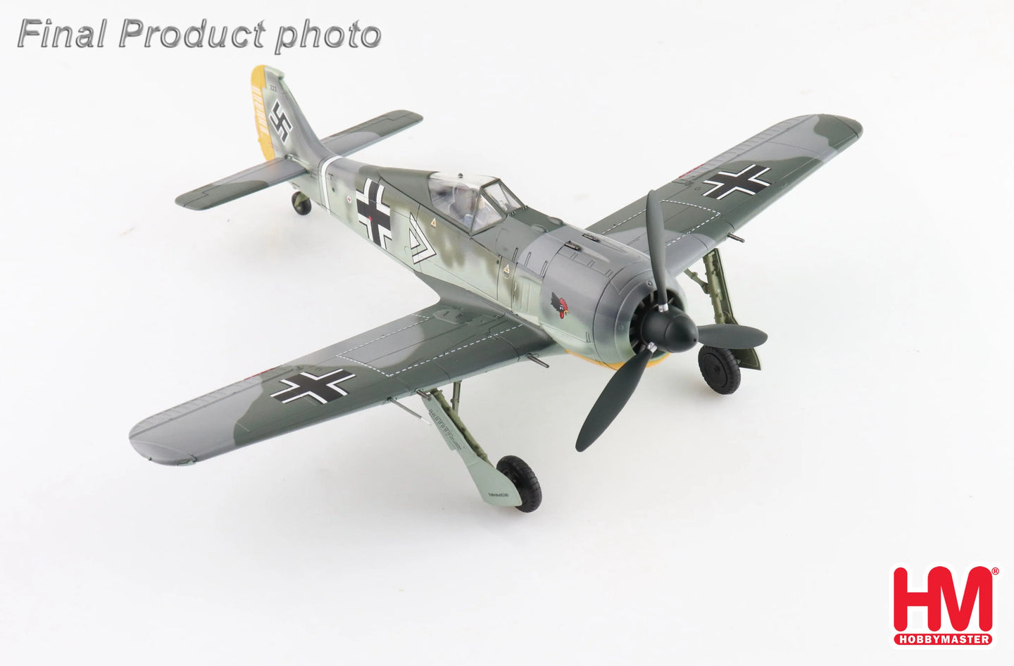 HOBBY MASTER FW 190A-3 III JG.2 COMMANDER HPTM.HANS HAHN WWII