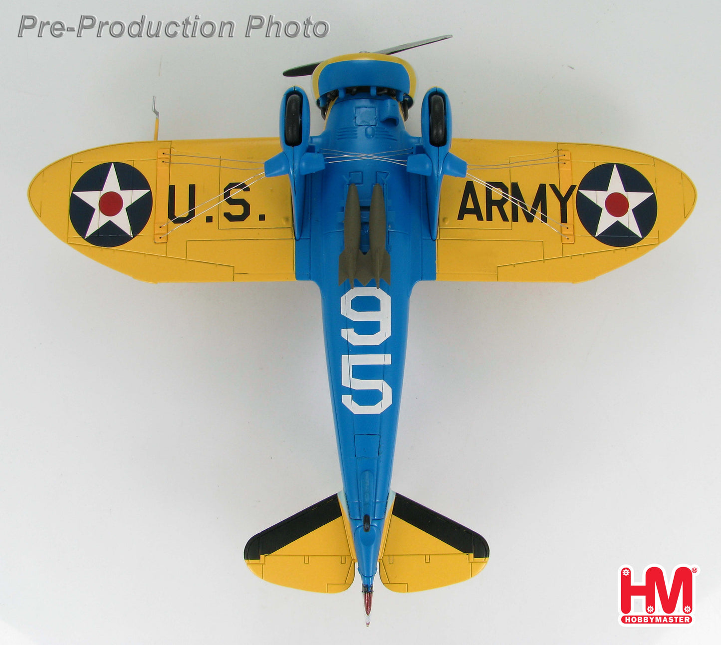 HOBBY MASTERS P-26A PEASHOOTER USAAC 95TH PC MARCH FIELD CA 1935