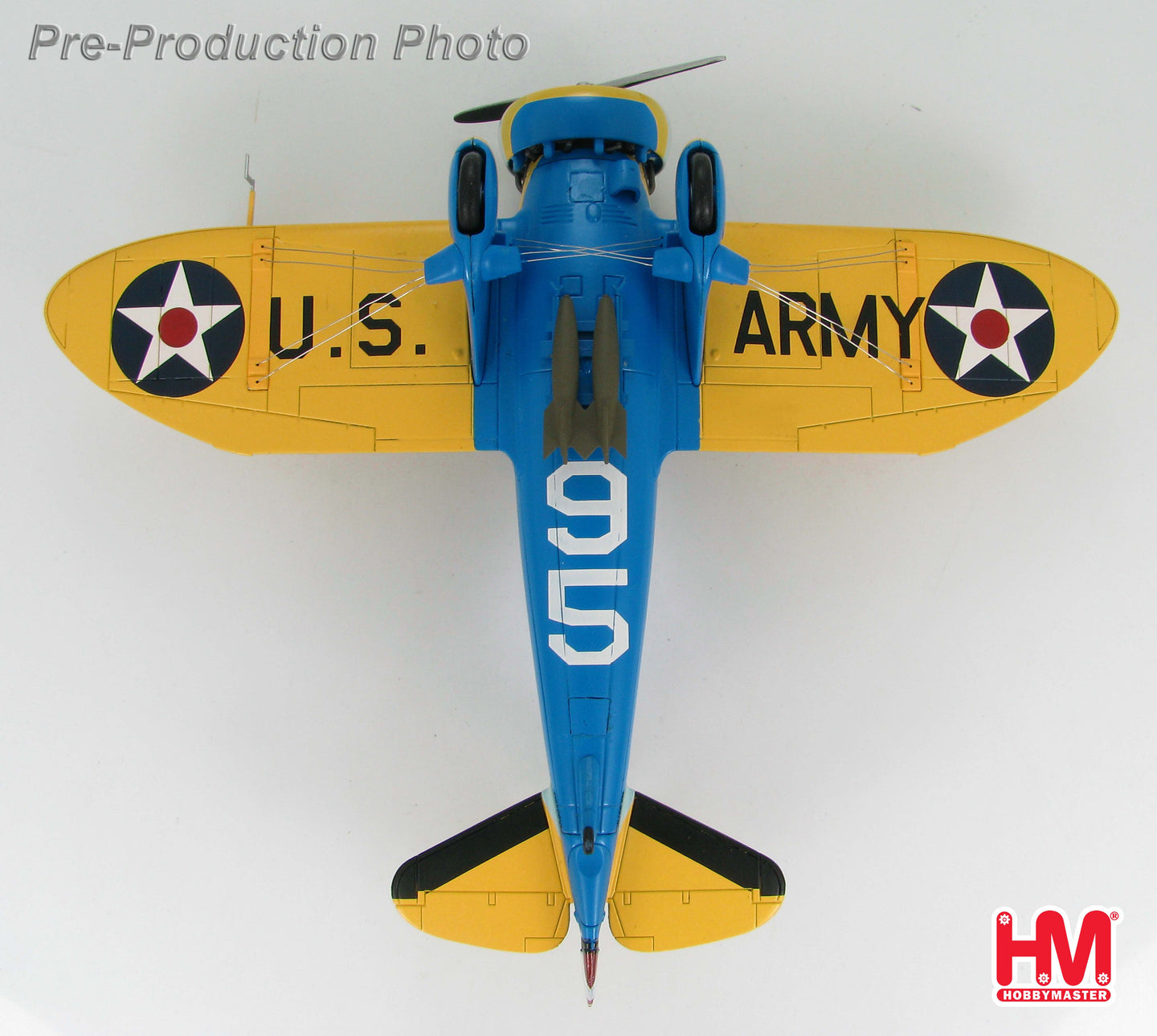 HOBBY MASTERS P-26A PEASHOOTER USAAC 95TH PC MARCH FIELD CA 1935