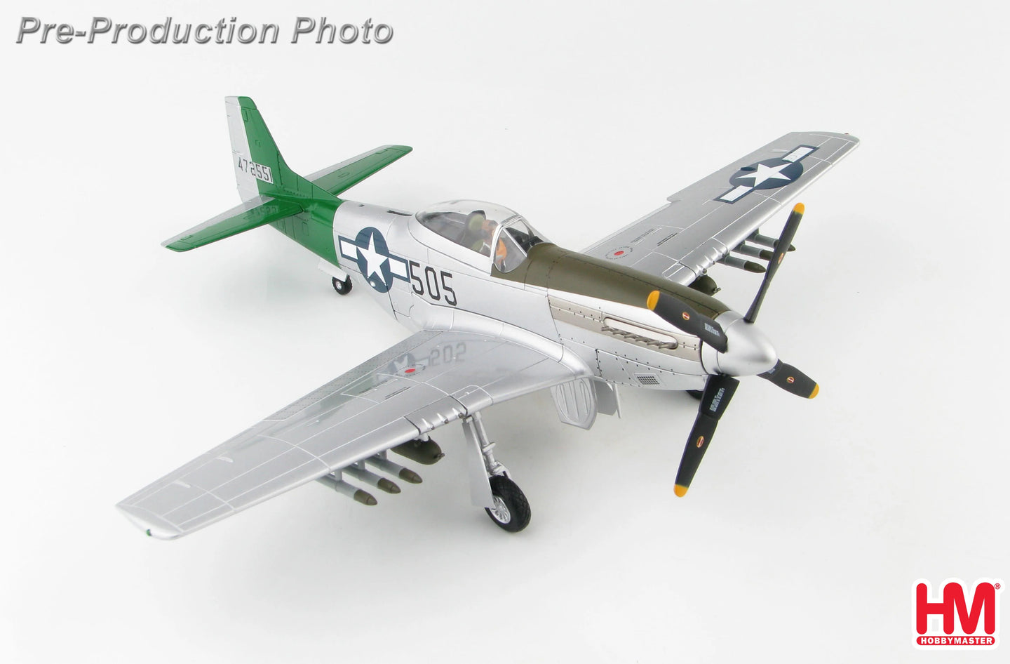 HOBBY MASTER P-51D MUSTANG CAPT.ABNER M AUST JR