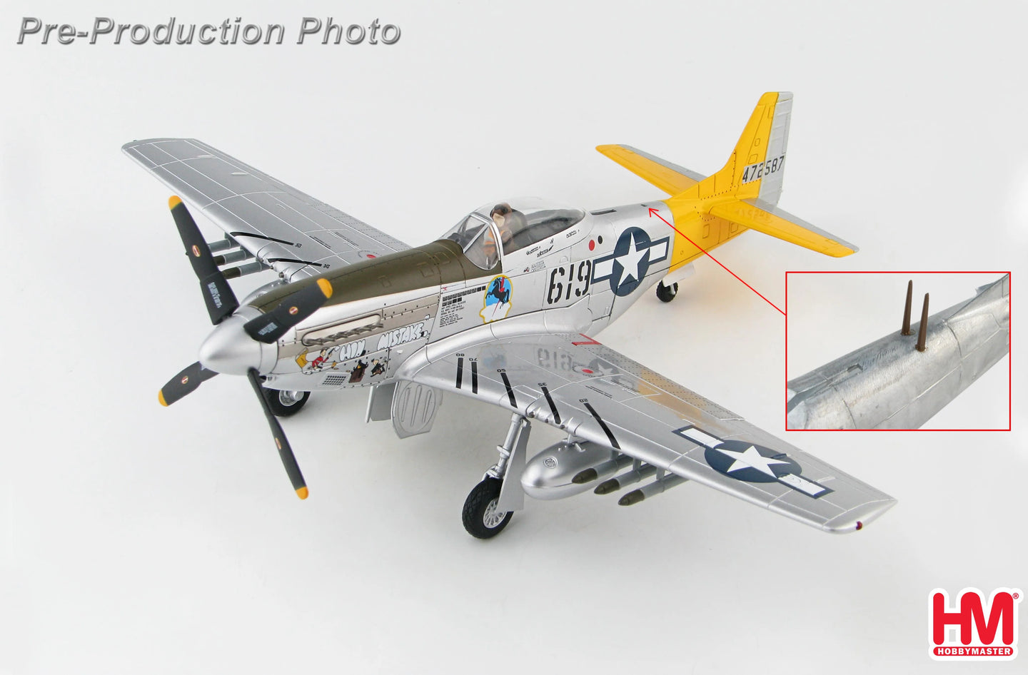 HOBBY MASTER P-51D MUSTANG IWO JIMA
