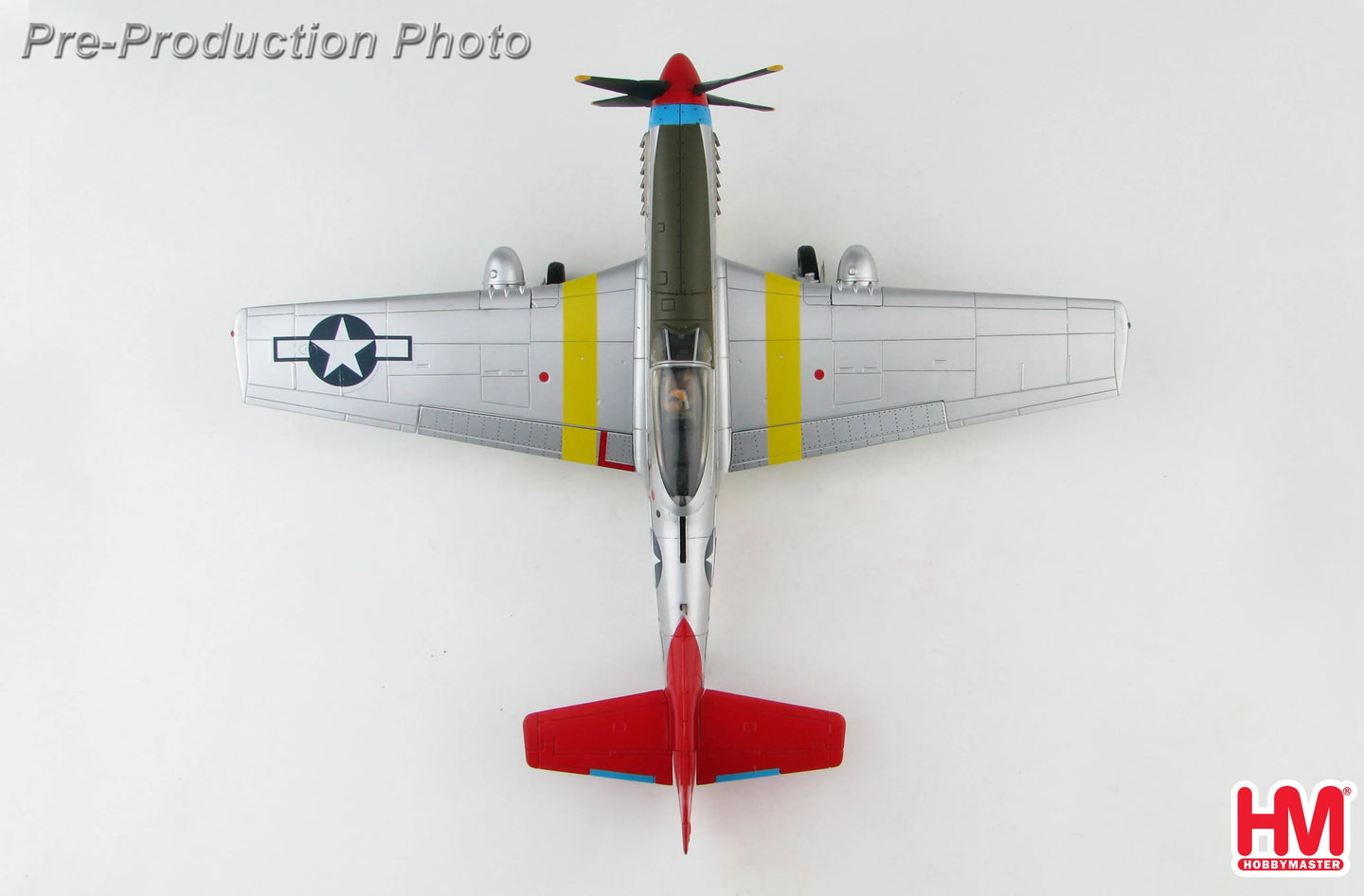 HOBBY MASTER P-51D MUSTANG USAAF TUSKEGEE AIRMEN 1945