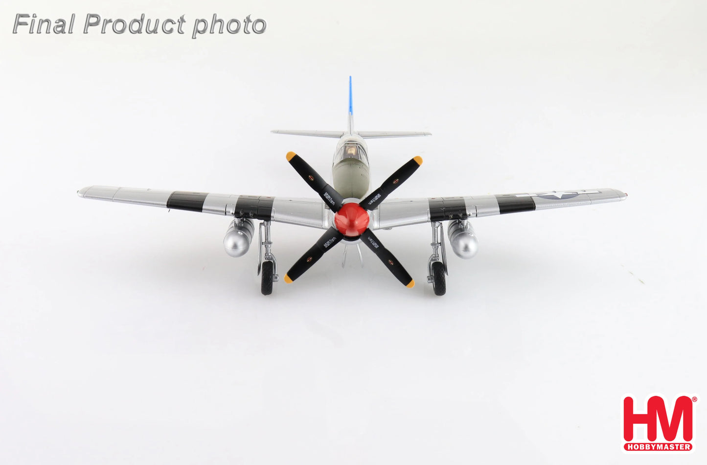 HOBBY MASTER P-51D MUSTANG "BAD ANGEL" USAAF 44-63272 LT. LOUIS E. CURDES PHILIPPINES 1945