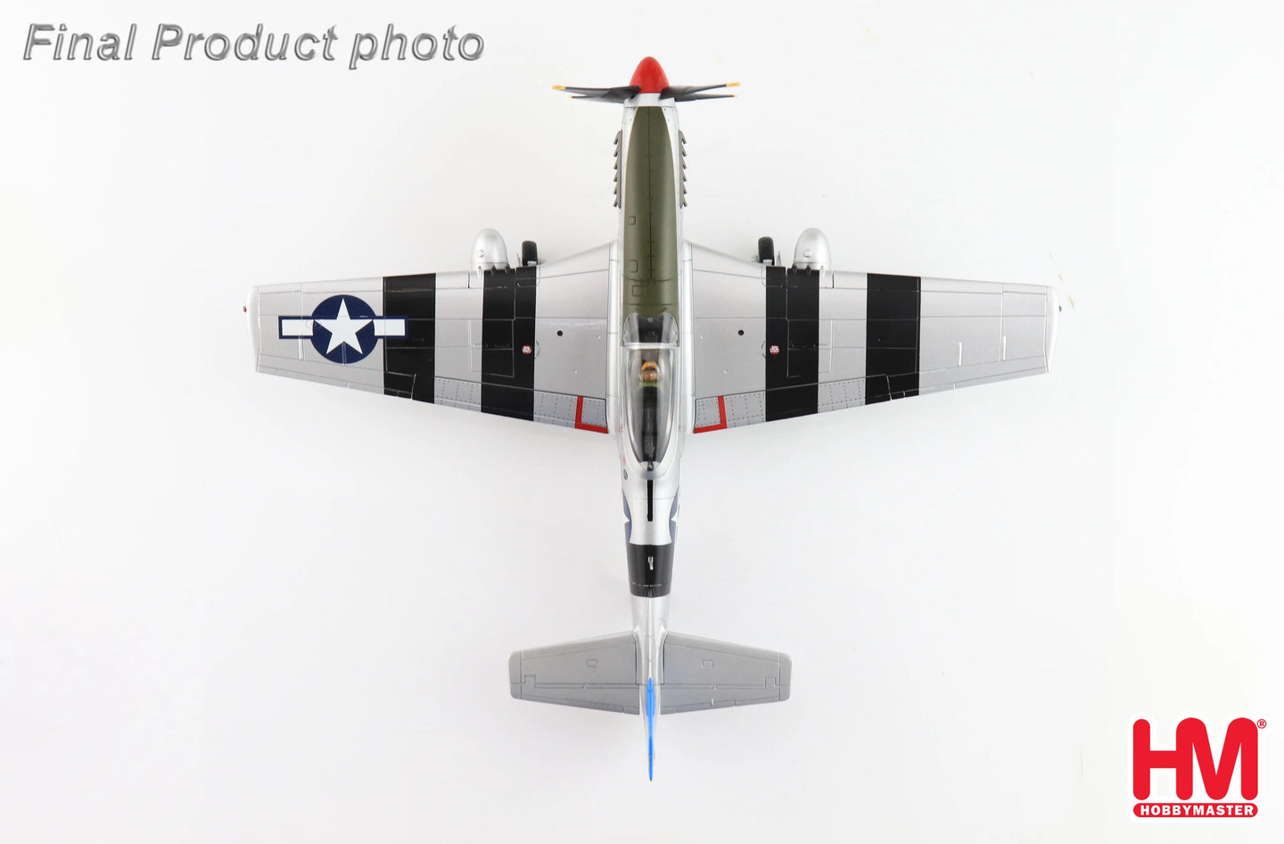 HOBBY MASTER P-51D MUSTANG "BAD ANGEL" USAAF 44-63272 LT. LOUIS E. CURDES PHILIPPINES 1945