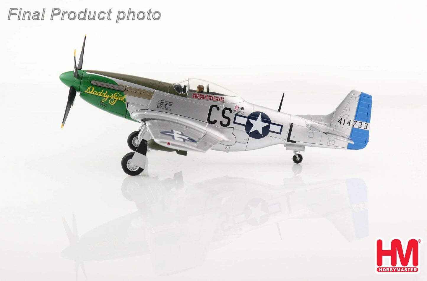 HOBBY MASTER  P-51D MUSTANG EAST WRETHAM NORFOLK 1945