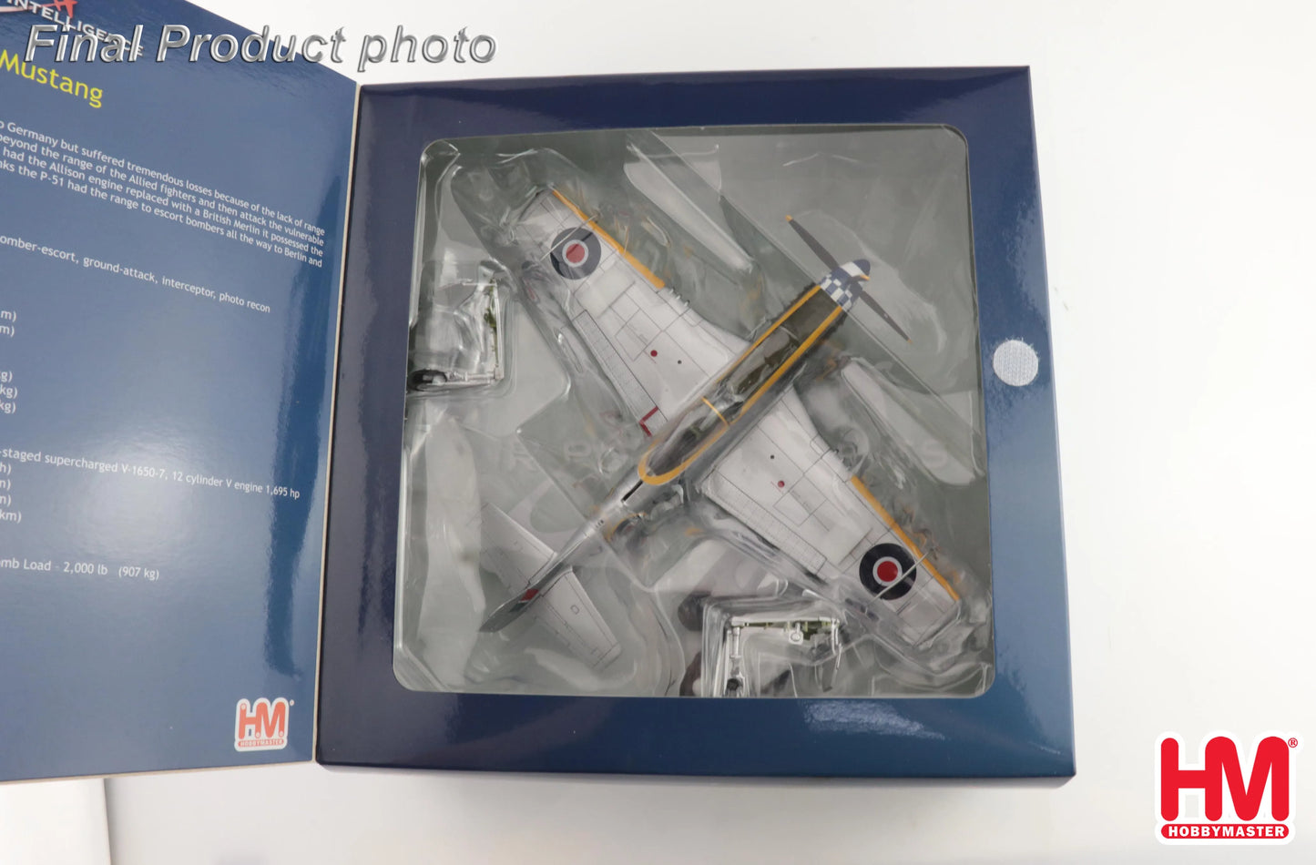 HOBBY MASTER MUSTANG MK.IV "DOOLEYBIRD" F/L ARTHUR S. "JOE" DOLEY RAF 1945