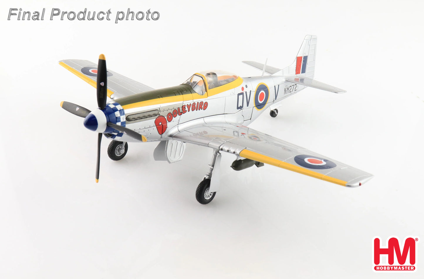 HOBBY MASTER MUSTANG MK.IV "DOOLEYBIRD" F/L ARTHUR S. "JOE" DOLEY RAF 1945
