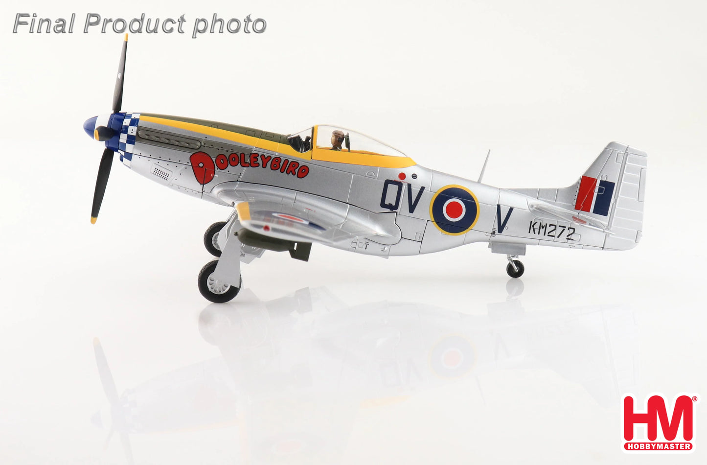 HOBBY MASTER MUSTANG MK.IV "DOOLEYBIRD" F/L ARTHUR S. "JOE" DOLEY RAF 1945