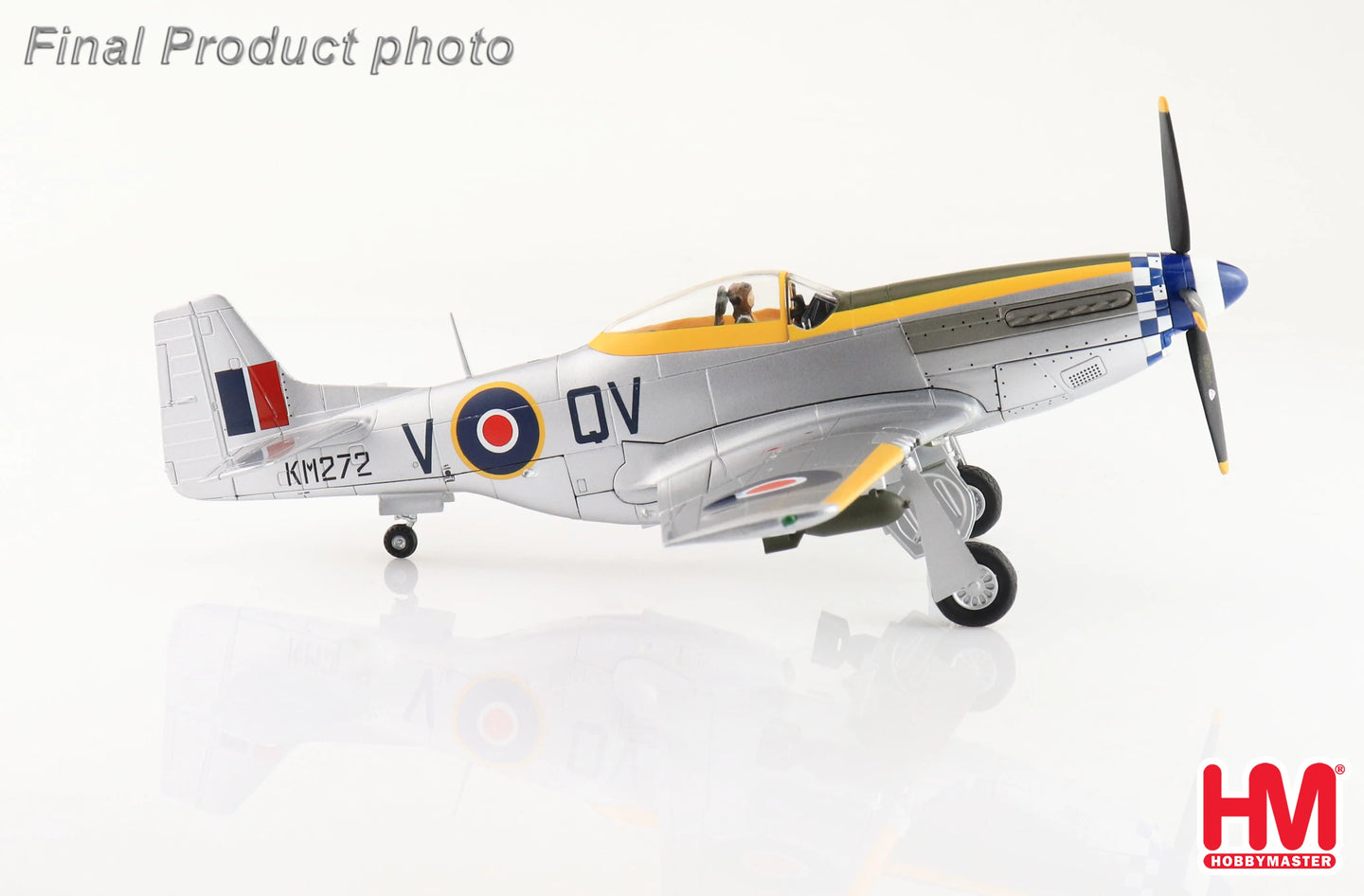 HOBBY MASTER MUSTANG MK.IV "DOOLEYBIRD" F/L ARTHUR S. "JOE" DOLEY RAF 1945