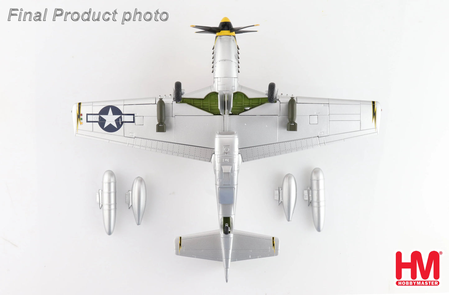 HOBBY MASTER P-51D MUSTANG "LT. COL. EDWARD O. MCCOMAS" USAAF CHINA 1945