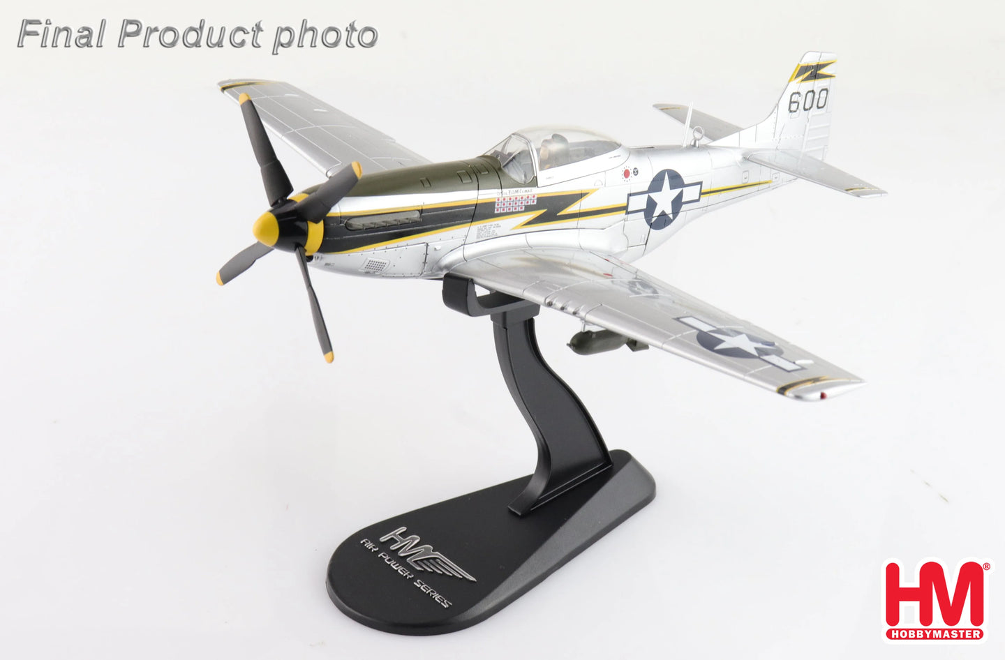 HOBBY MASTER P-51D MUSTANG "LT. COL. EDWARD O. MCCOMAS" USAAF CHINA 1945