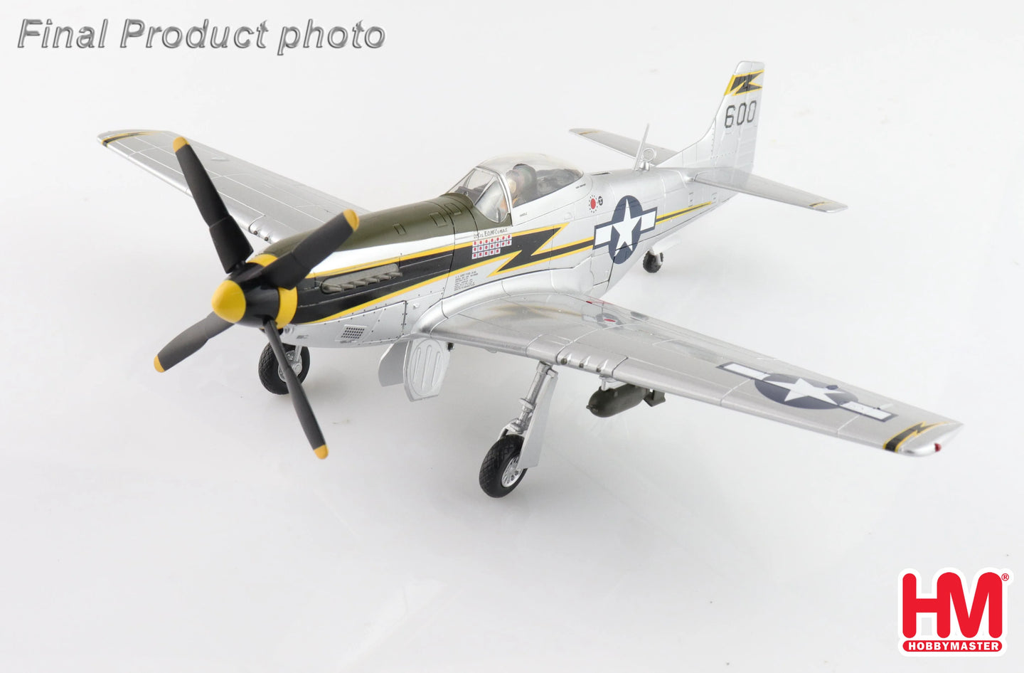 HOBBY MASTER P-51D MUSTANG "LT. COL. EDWARD O. MCCOMAS" USAAF CHINA 1945