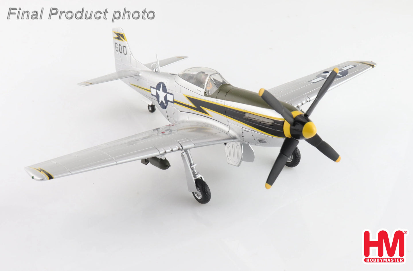 HOBBY MASTER P-51D MUSTANG "LT. COL. EDWARD O. MCCOMAS" USAAF CHINA 1945
