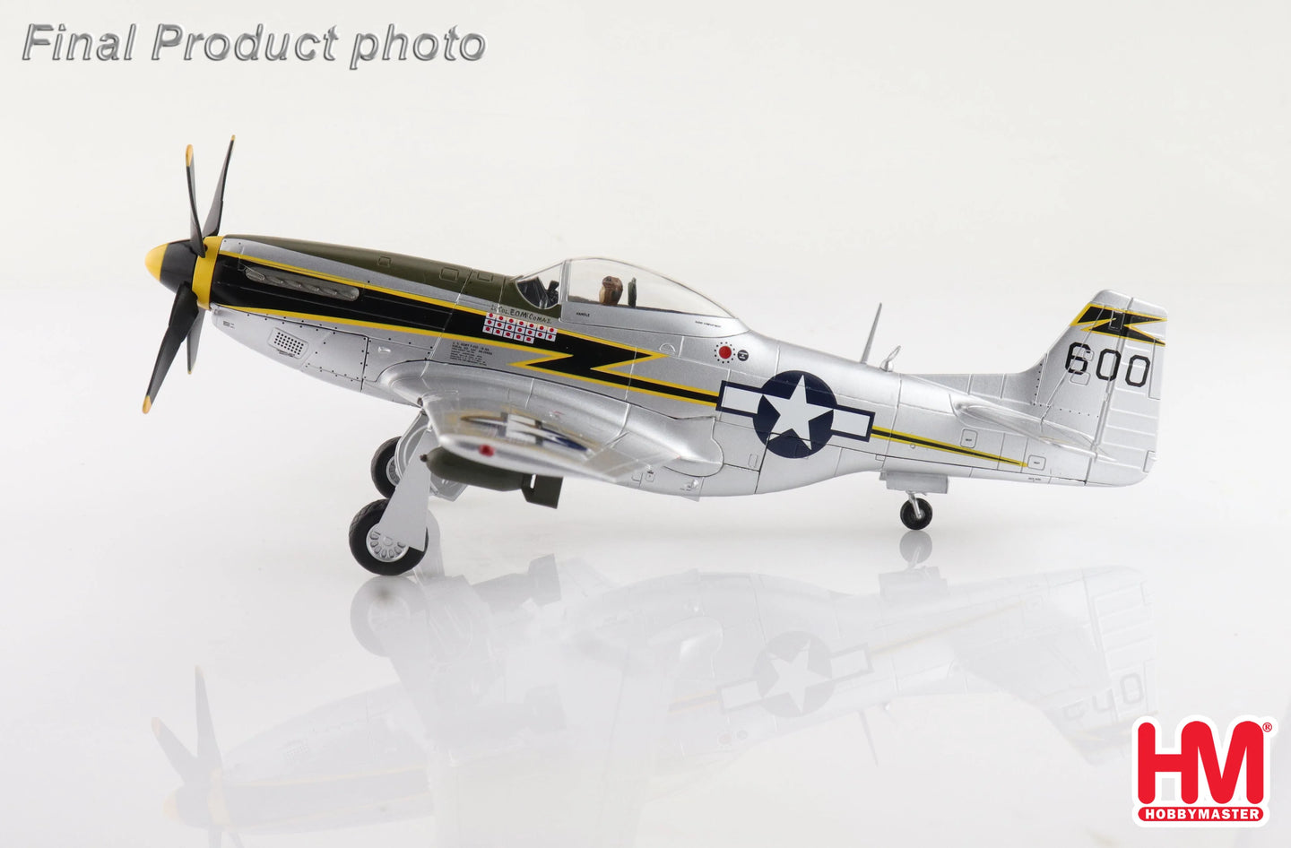 HOBBY MASTER P-51D MUSTANG "LT. COL. EDWARD O. MCCOMAS" USAAF CHINA 1945