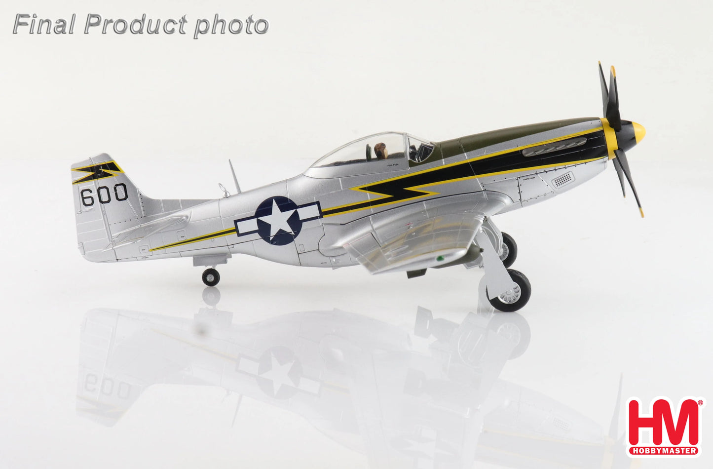 HOBBY MASTER P-51D MUSTANG "LT. COL. EDWARD O. MCCOMAS" USAAF CHINA 1945