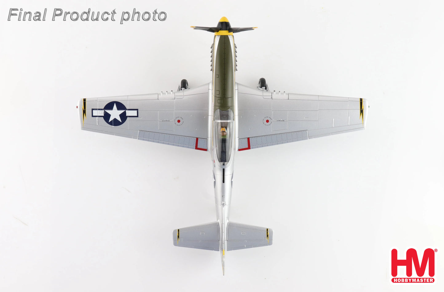 HOBBY MASTER P-51D MUSTANG "LT. COL. EDWARD O. MCCOMAS" USAAF CHINA 1945