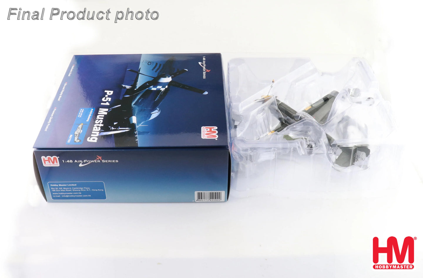 HOBBY MASTER P-51D MUSTANG 413926 375TH FS 8TH AF JULY 1944