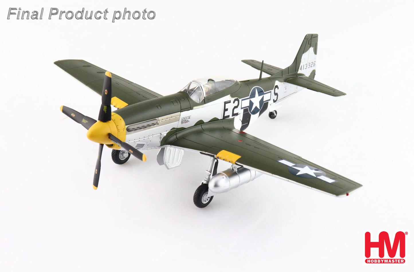 HOBBY MASTER P-51D MUSTANG 413926 375TH FS 8TH AF JULY 1944
