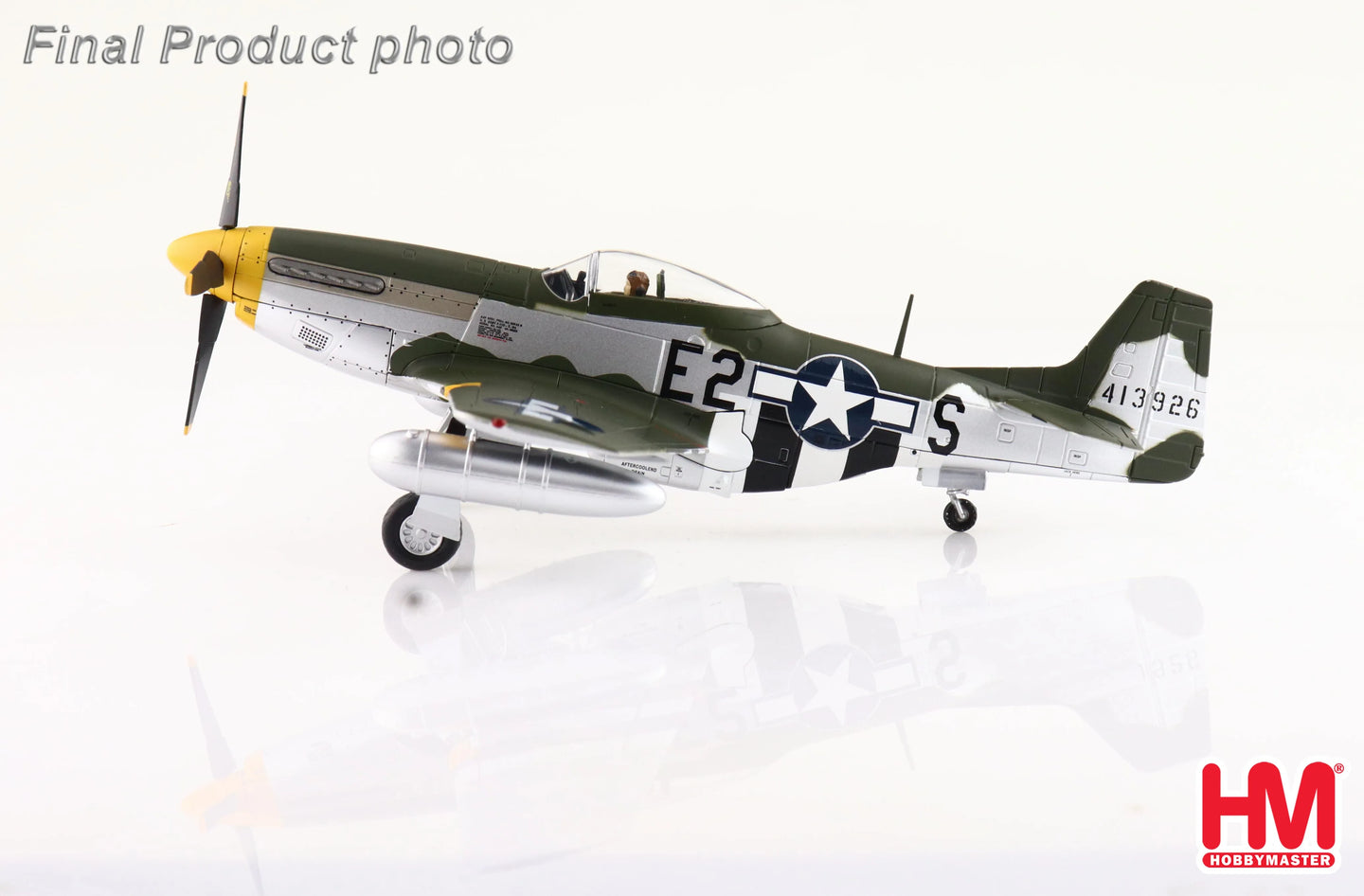 HOBBY MASTER P-51D MUSTANG 413926 375TH FS 8TH AF JULY 1944