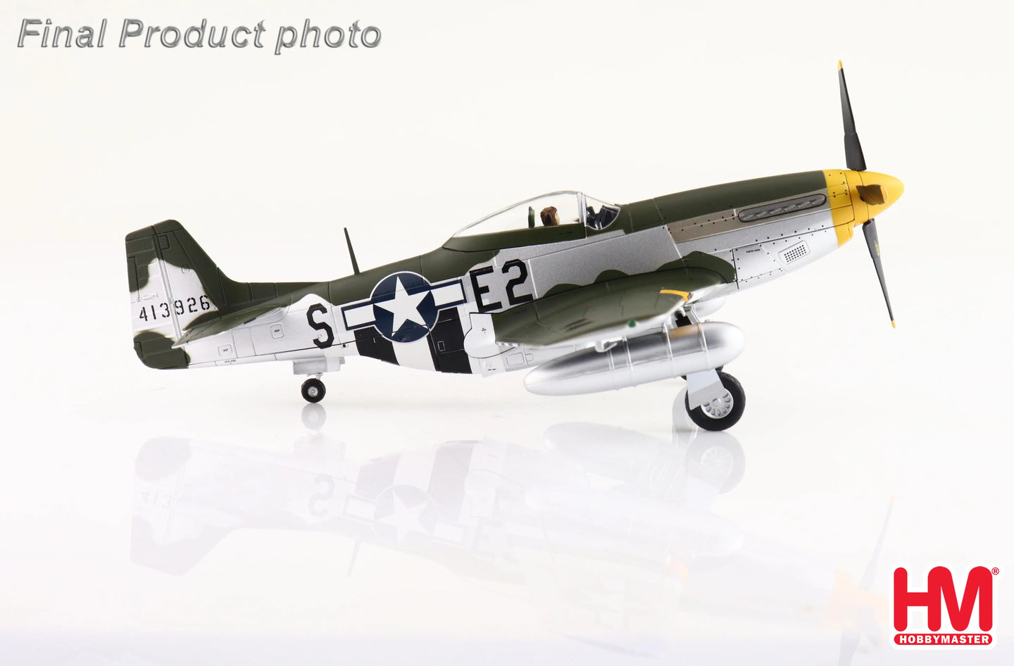 HOBBY MASTER P-51D MUSTANG 413926 375TH FS 8TH AF JULY 1944